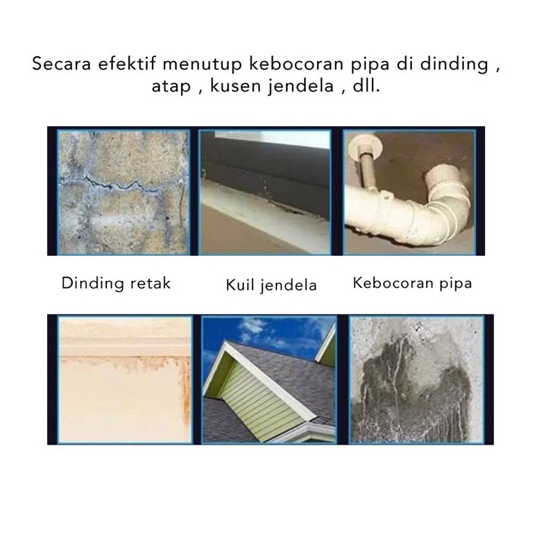 [ORI JAYSUING] Lem Transparan Jaysuing Cat Anti Bocor Invisible Waterproof Insulating Sealant KERAMIK KAMAR MANDI KOLAM