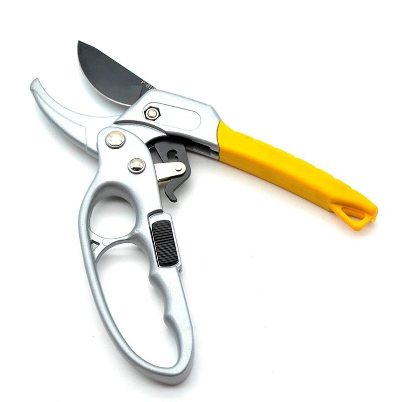 Pruning Shear Scissors Gunting Taman Karbon Steel Gunting Pruning Dahan Ranting Taman Kebun Baja Switch Lock