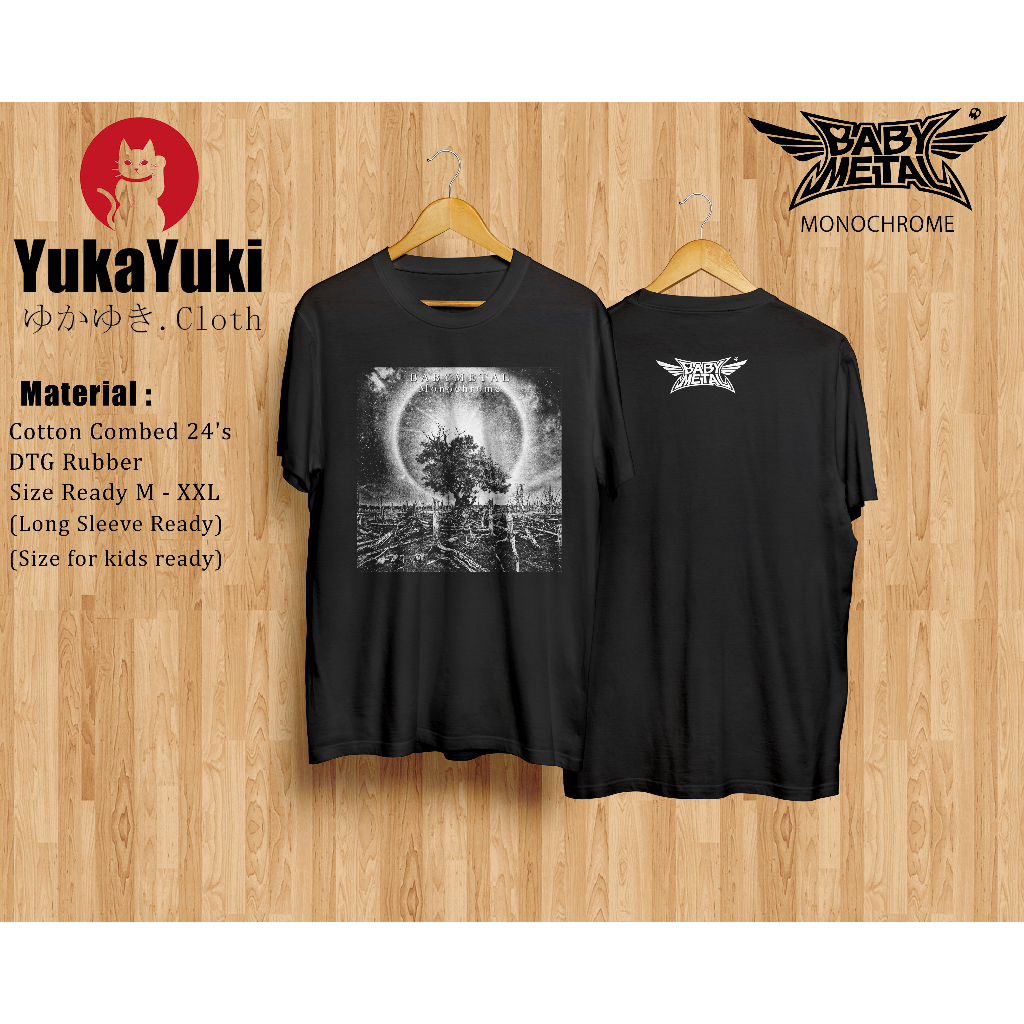 Kaos Babymetal - Monochrome