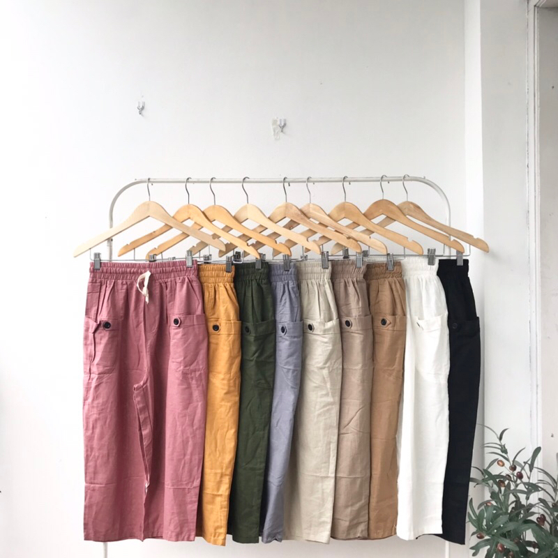 MIKA PANTS - Celana Panjang Wanita fisy