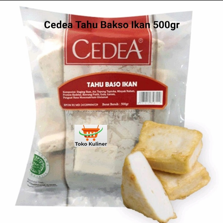 

Cedea Tahu Bakso Ikan 500gr