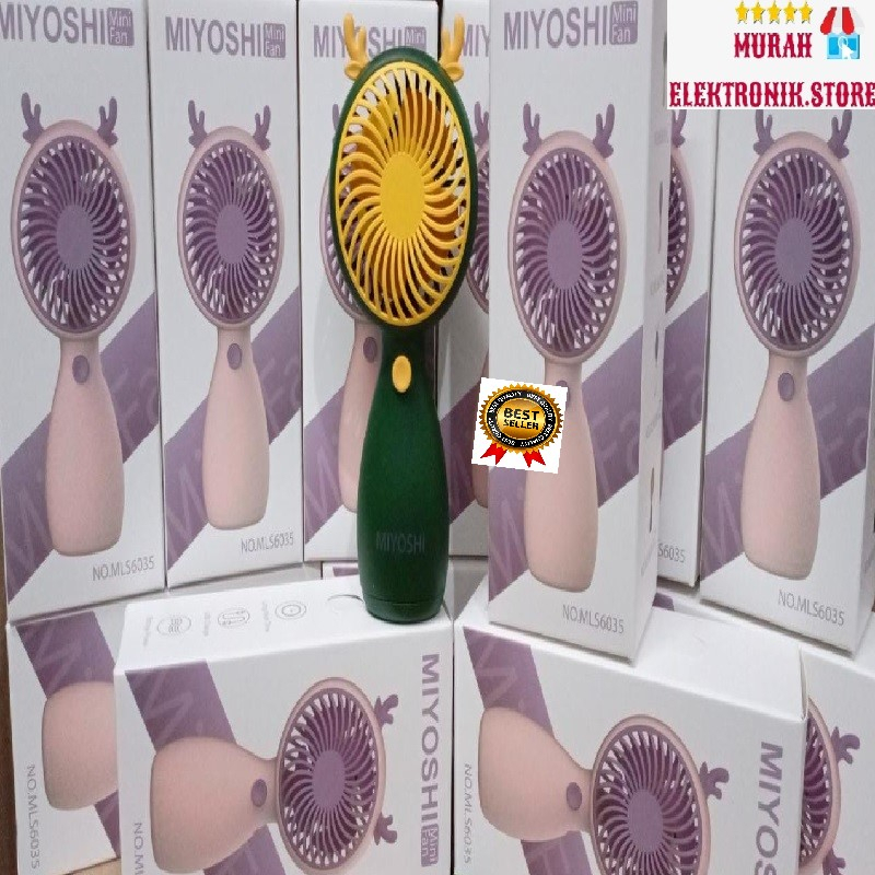 Kipas Angin Tangan Portable Miyoshi MLS6035