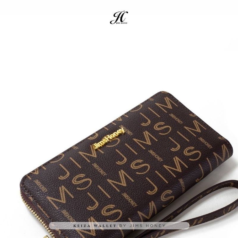 JIMS HONEY KEIZA Wallet Dompet Kartu Panjang Wanita Free Exclusive Box