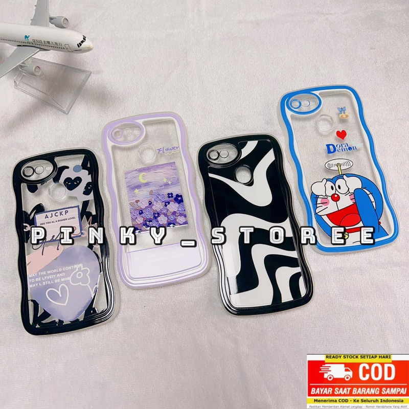 SOFTCASE WAVE INFINIX HOT 12/ HOT 12i/ HOT 12PRO/ HOT 12PLAY/ HOT 11PLAY/ HOT 11S NFC/ HOT 10/ HOT 10S/ HOT 10PLAY/ HOT 9/ HOT 9PLAY/ HOT 8/ SOFT CASE GELOMBANG/ CASING WAVY + PROTECTOR CAMERA MOTIF DORAEMON/ FLOWER/ ZEBRA/ LOVEBLACK