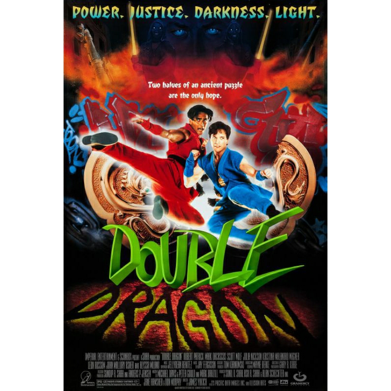 kaset dvd double dragon