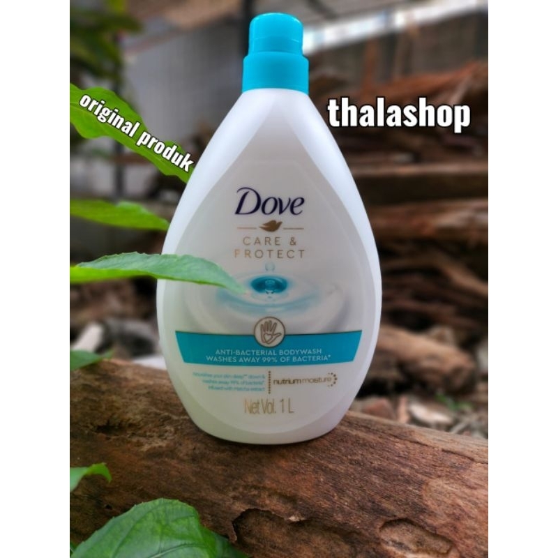 Dove Care and Protect Body wash anti bacteri 1L