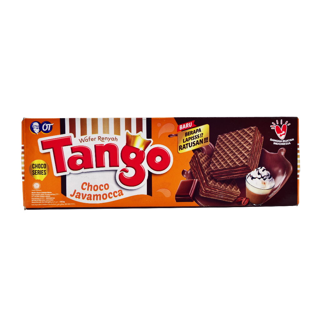 

BISKUIT WAFER TANGO 163 GR STRAWBERRY CHOCO JAVAMOCCA