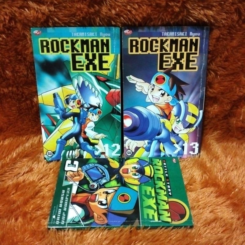 komik rockman exe