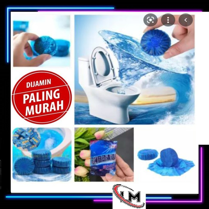 DPT 5PCS Tablet Biru Pembersih Penyegar Kloset Toilet bukan SiBiru