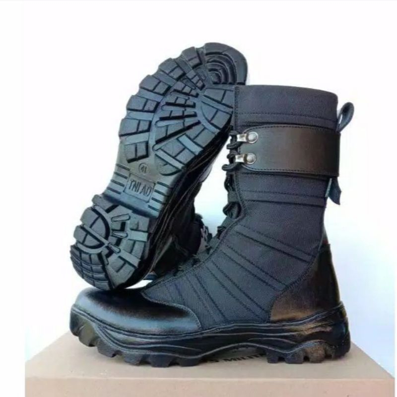 Sepatu pdl ninja titans sol army asli kulit