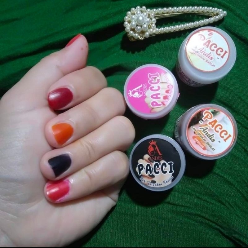 Andis Pacci maroon / Henna kuku varian warna