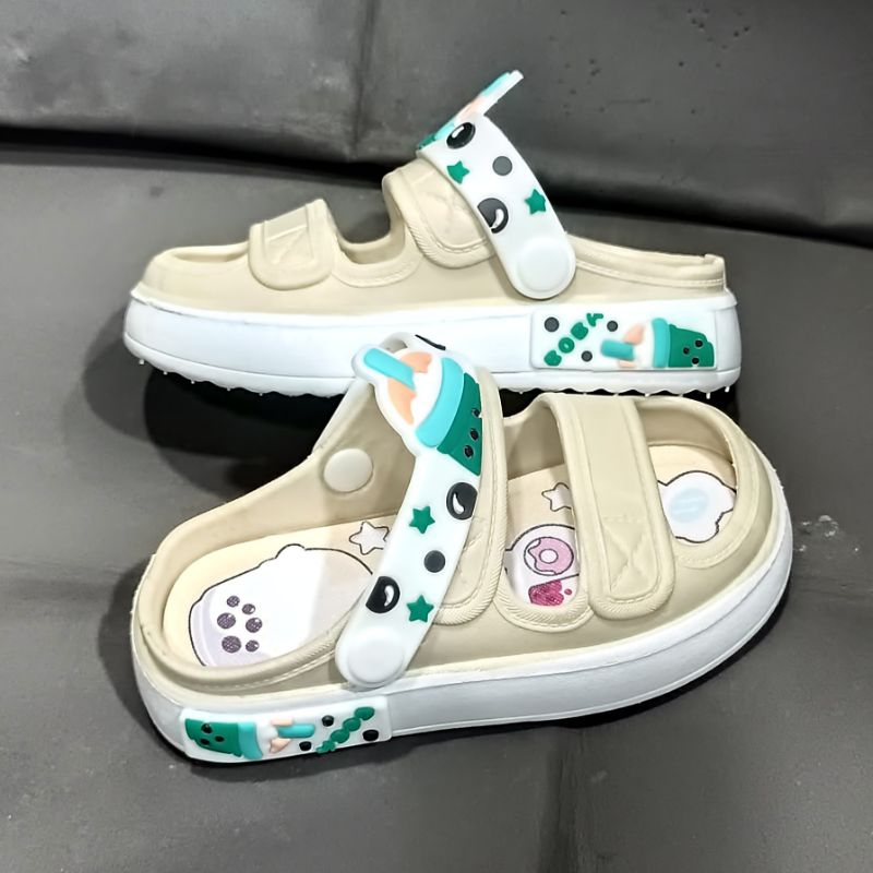 Sandal anak perempuan terbaru Sandal anak import ban 2 trendy cute sepatu sandal anak wanita hits