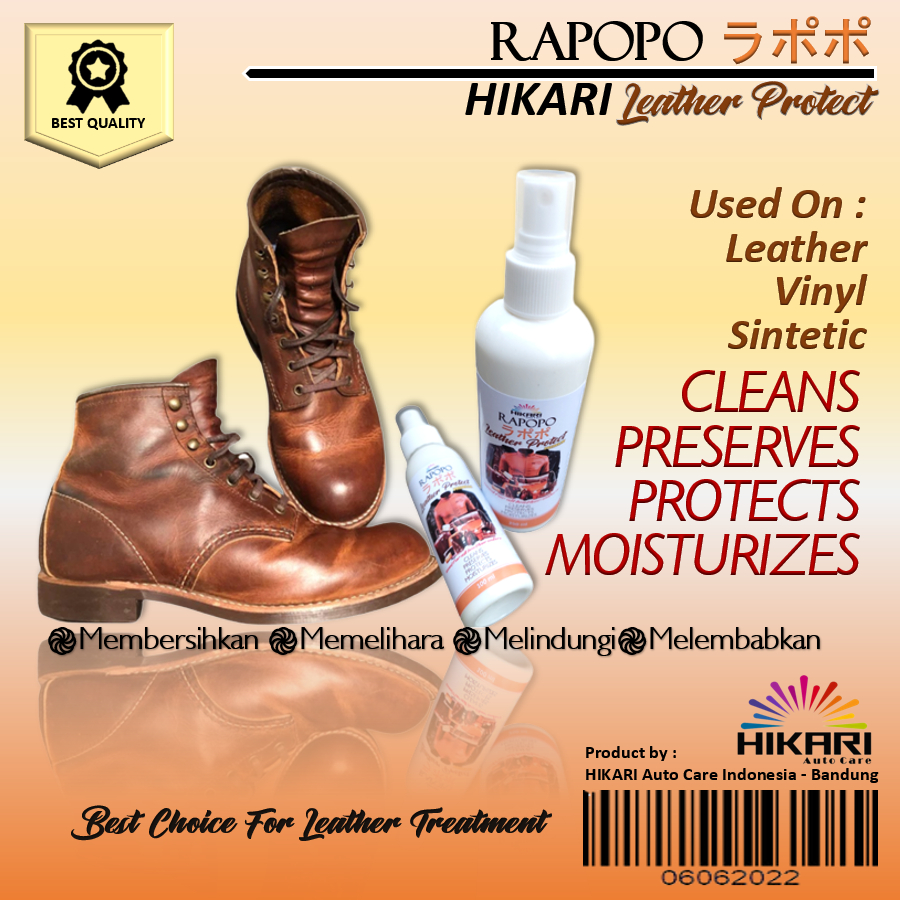 GROSIR Leather Protect Cleaner Pembersih Bahan Kulit, Sintesis dan Vinyl