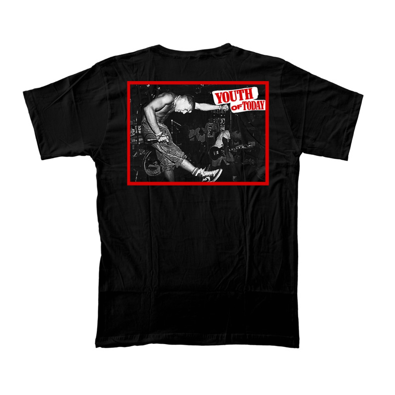 Kaos Band YOUTH OF TODAY Black Cotton Combed 24's