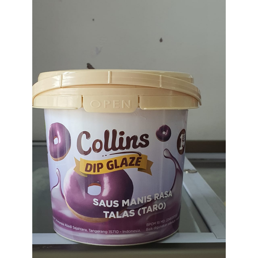 

Collins Dip Glaze Taro Mini Kemasan 300gr