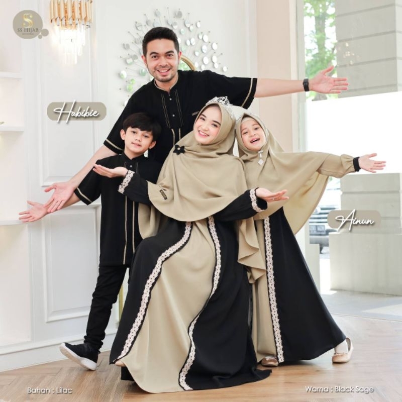 READY STOK Sarimbit Habibie Ainun By SS Hijab