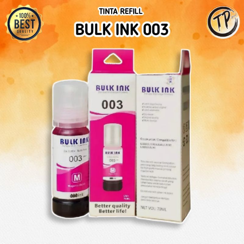 PAY Tinta Bulk ink 003 /Tinta 003 Bulk ink Orinal isi 80 ml