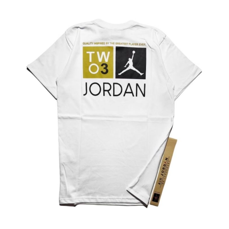 READY T-shirt Jordan Kaos Distro Dewasa Gambar depan belakang