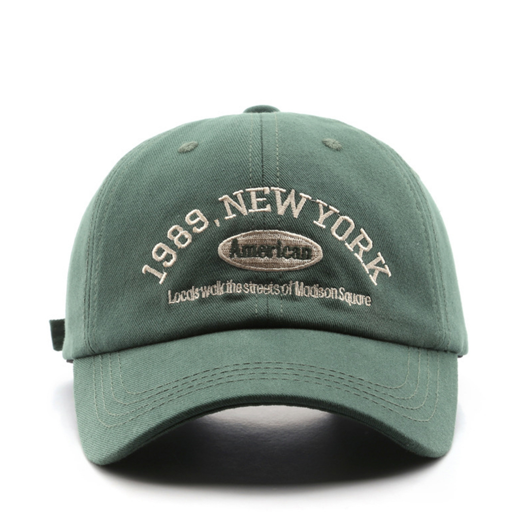 Topi Baseball 1989 New York American Import Premium Quality Casual Sporty Distro Vintage Style Olahraga Pria Wanita