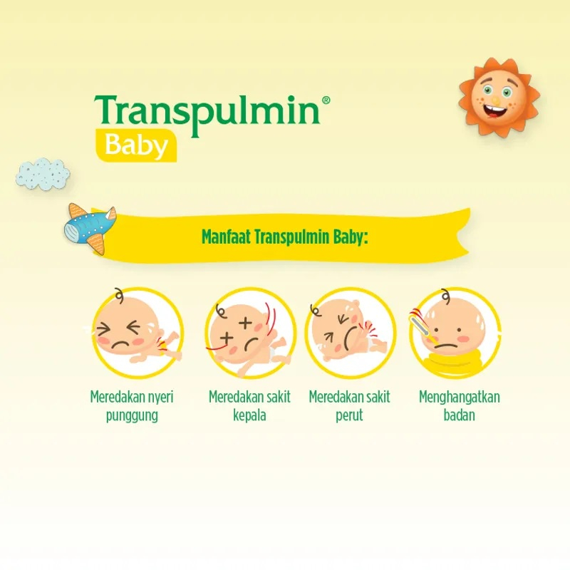 TRANSPULMIN BABY / Transpulmin KIDS Balsam Bayi Anak 20 Gr / 10 Gr (meringankan hidung tersumbat karena flu)