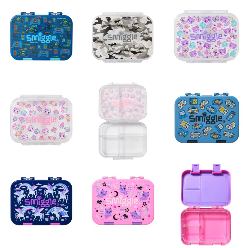 Smiggle Small Bento Lunchbox (PO Ready 17 April 2023)