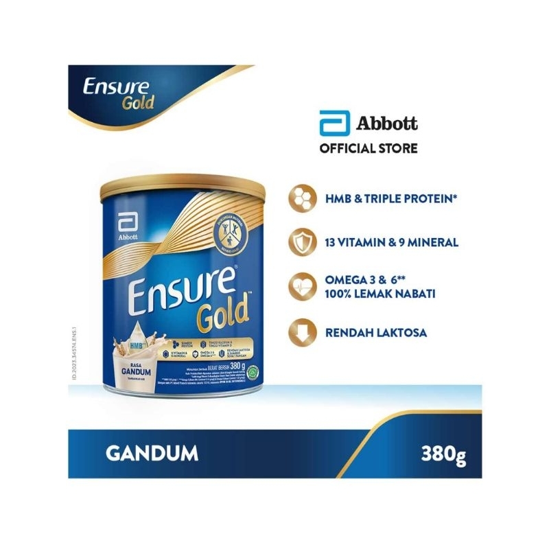 

Ensure gold vanila 380gr