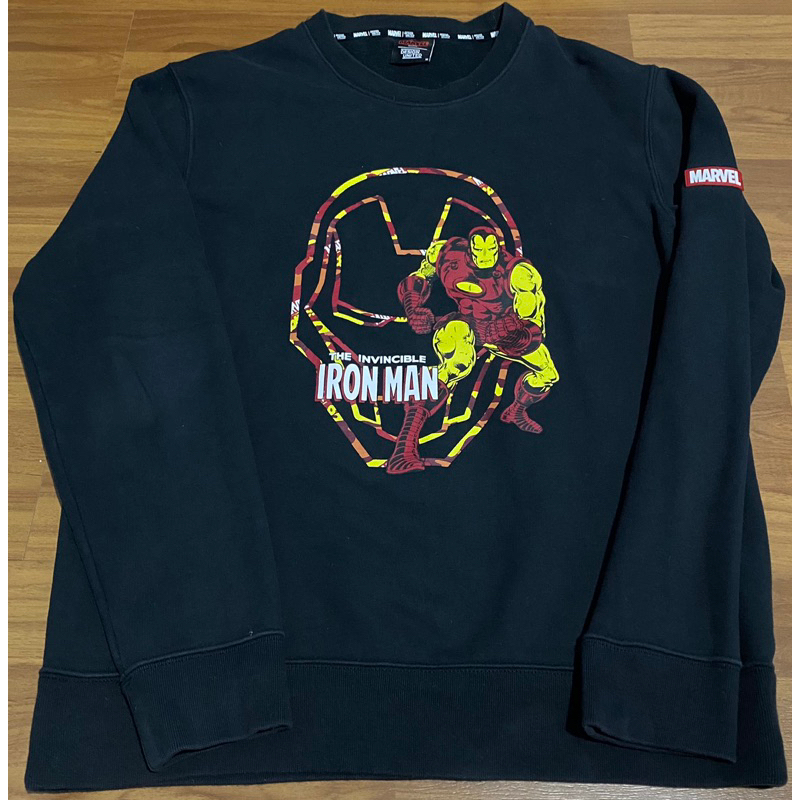 Crewneck Marvel x Design United Big Logo Iron Man