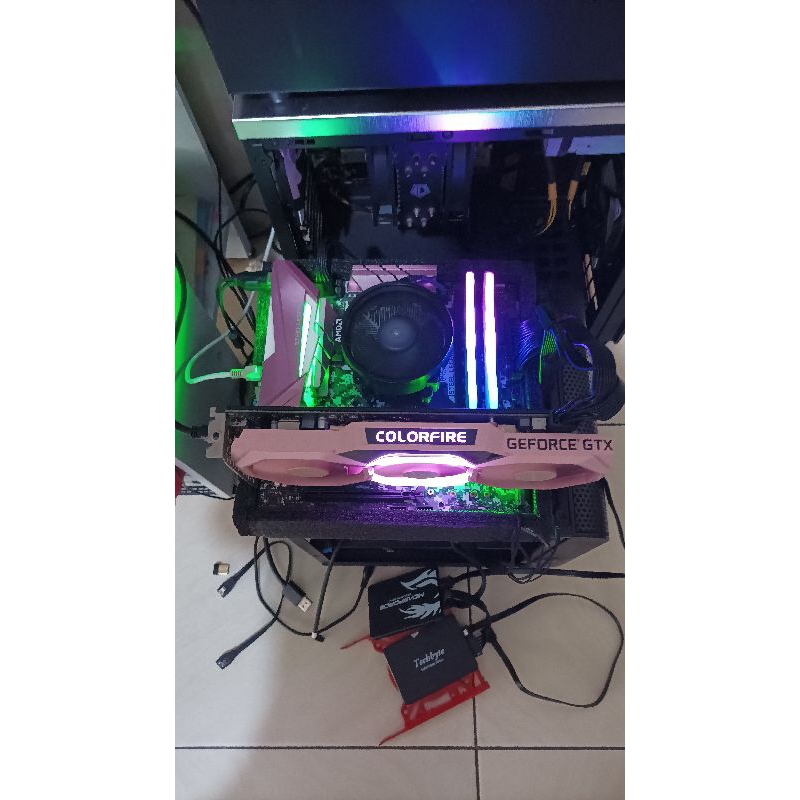 Paket Ryzen 3 3300X/3500X + B450M SL Pink + PNY 16GB 3600MHz + GTX 1660 Super