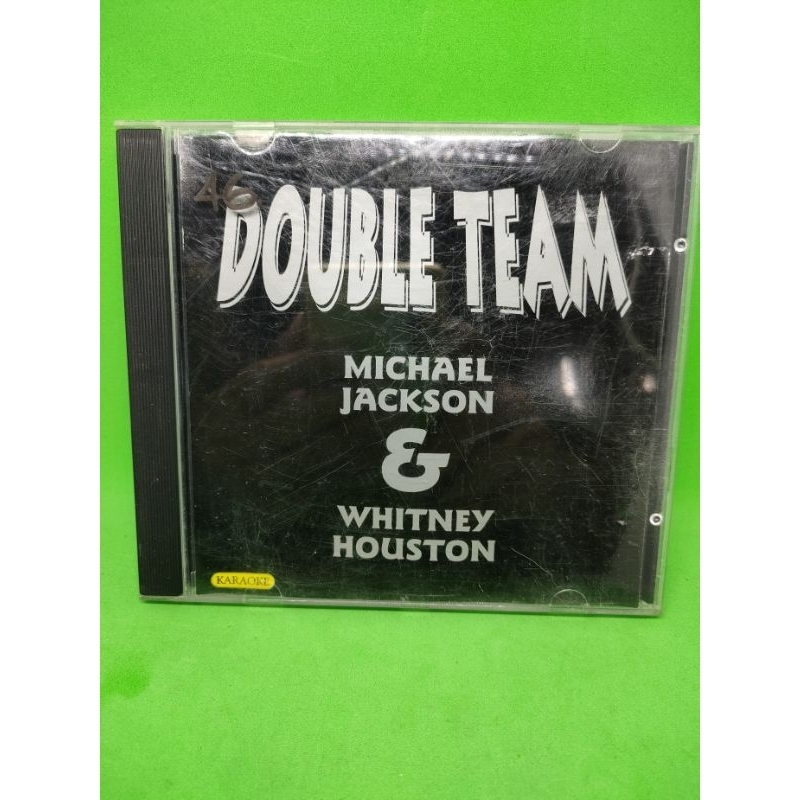 VCD Double Team Michael Jackson dan Whitney Houston