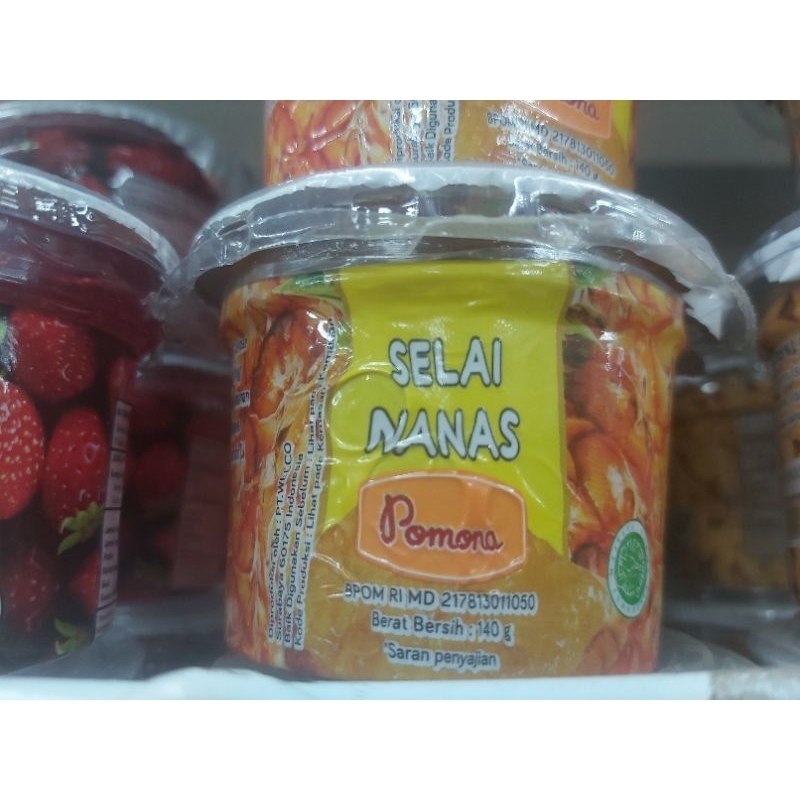 

Selai Roti Pomana 140 gr Coklat/Blueberry/Strawberry/Kacang/Nanas