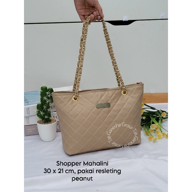 Mahalini Shopper Totebag Wanita Size Besar