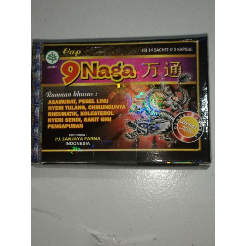 kapsul 9 naga,,asam urat ,,remati