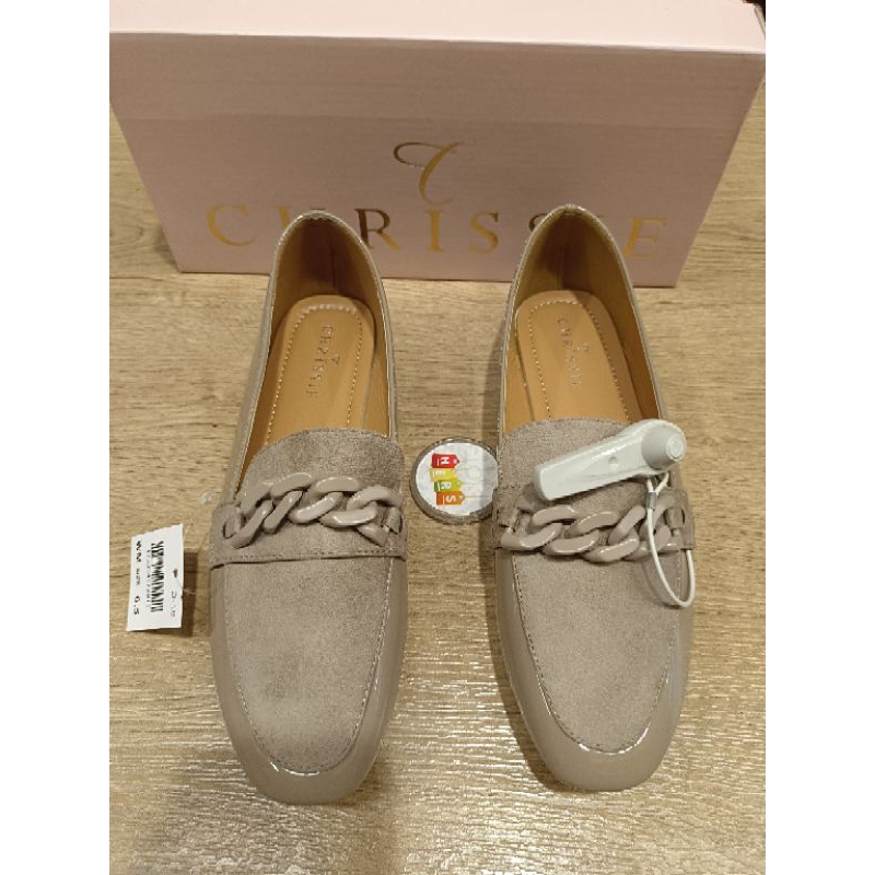 TRUDY FLAT LOAFER TAUPE 223174 FLATSHOES CHRISSIE BY PAYLESS