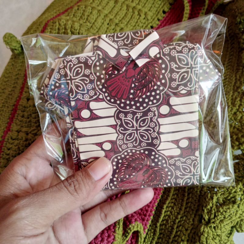 

AMPLOP BAJU BATIK (isi 12