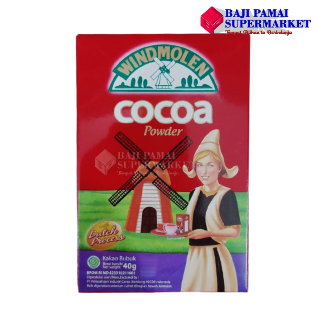 

Windmolen Cocoa Powder 40gr