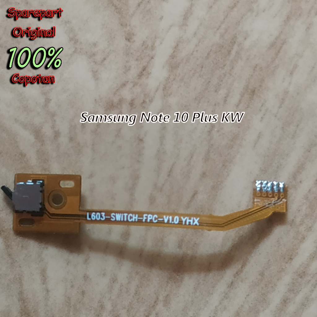 Replika samsung note 10 plus Fleksibel Flexible tombol switch Stylus Pen copotan