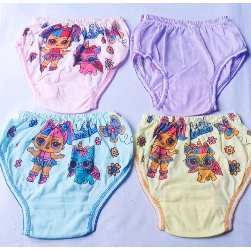 1pcs CD ANAK CEWEK MOTIF LOL CELANA DALAM ANAK