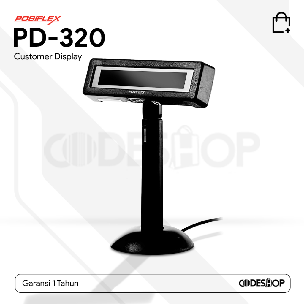 Posiflex PD 320 Customer Display Standalone Layar Pelanggan