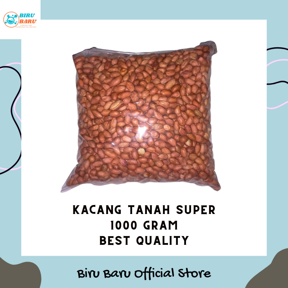 

KACANG TANAH SUPER PUTIH 500 GRAM DAN 1 KG BEST