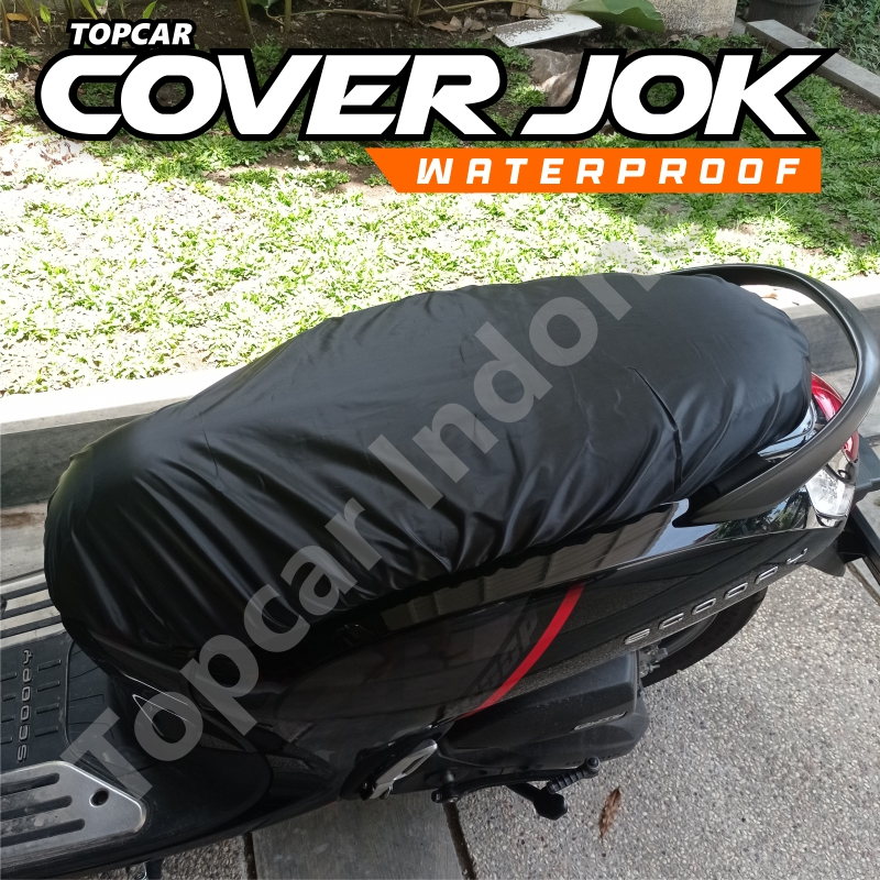 TOPCAR Sarung Jok Motor Honda Scoopy Scopy Waterproof / Cover Jok