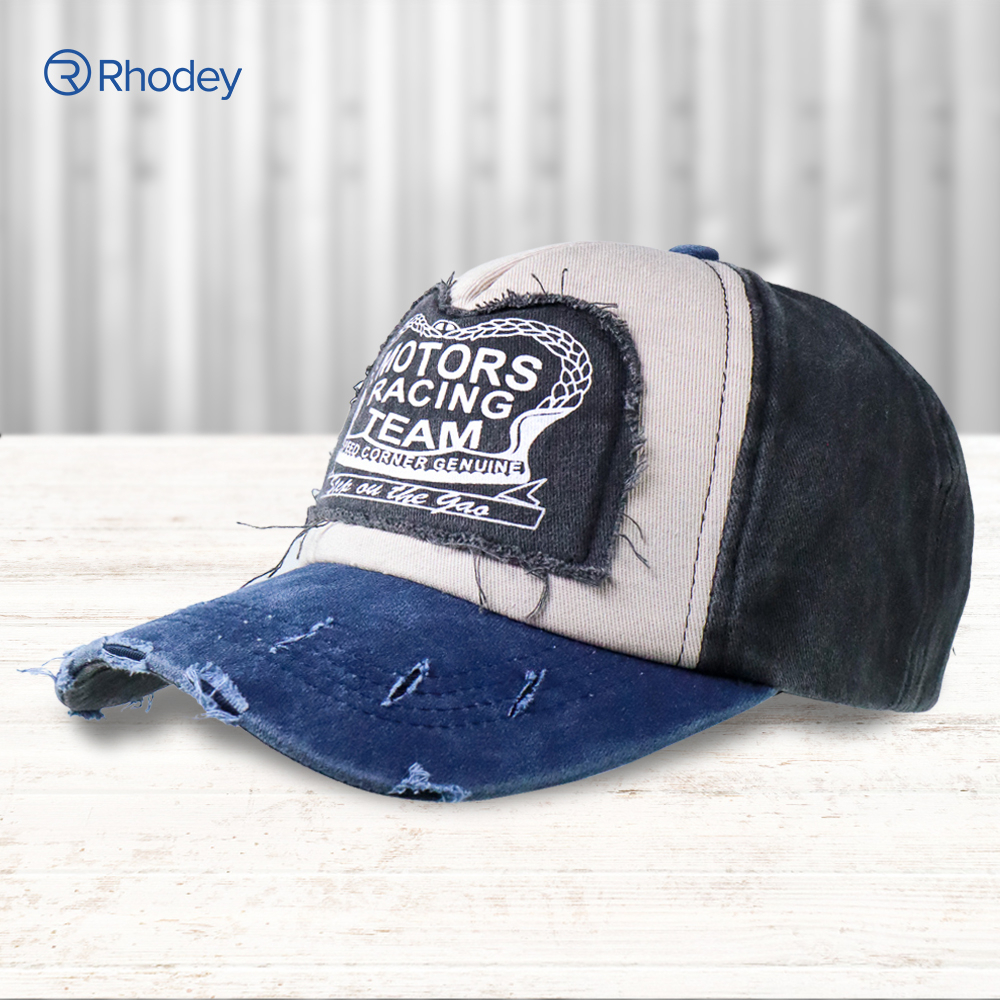 Topi Baseball Snapback Motors Racing Team - OMHAUBBL Blue