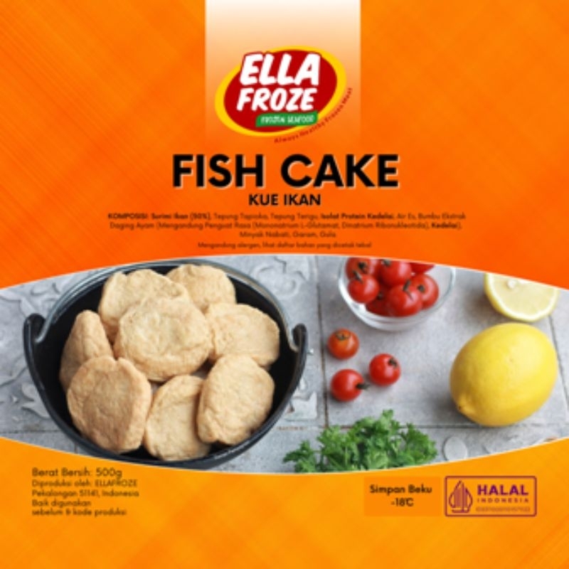 

Fish Cake 500gr ELLAFROZE