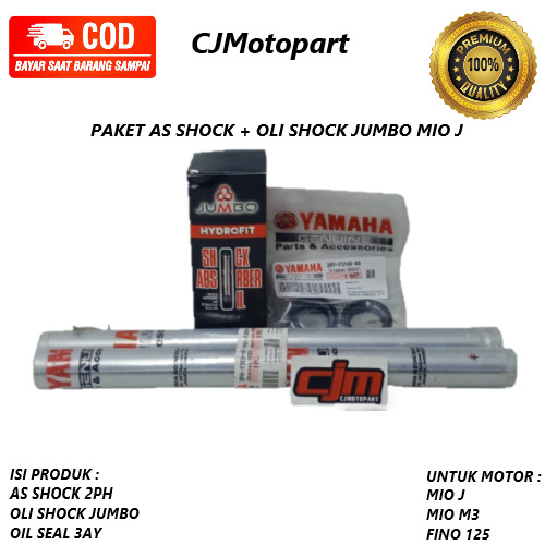 PAKET AS SHOCK OLI JUMBO MIO M3 BERKUALITAS ORIGINAL