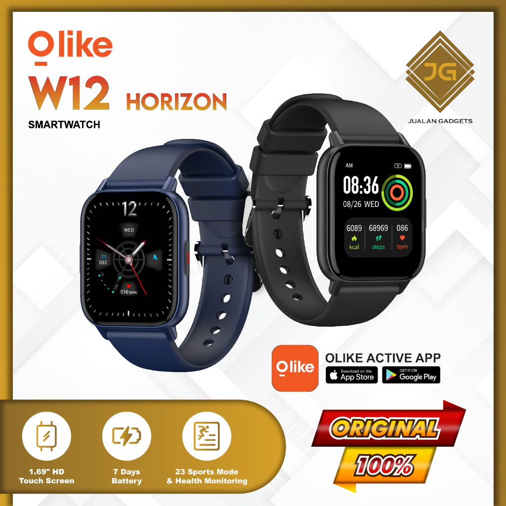 Olike Smartwatch Horizon W12 PRO Smart Watch Resmi