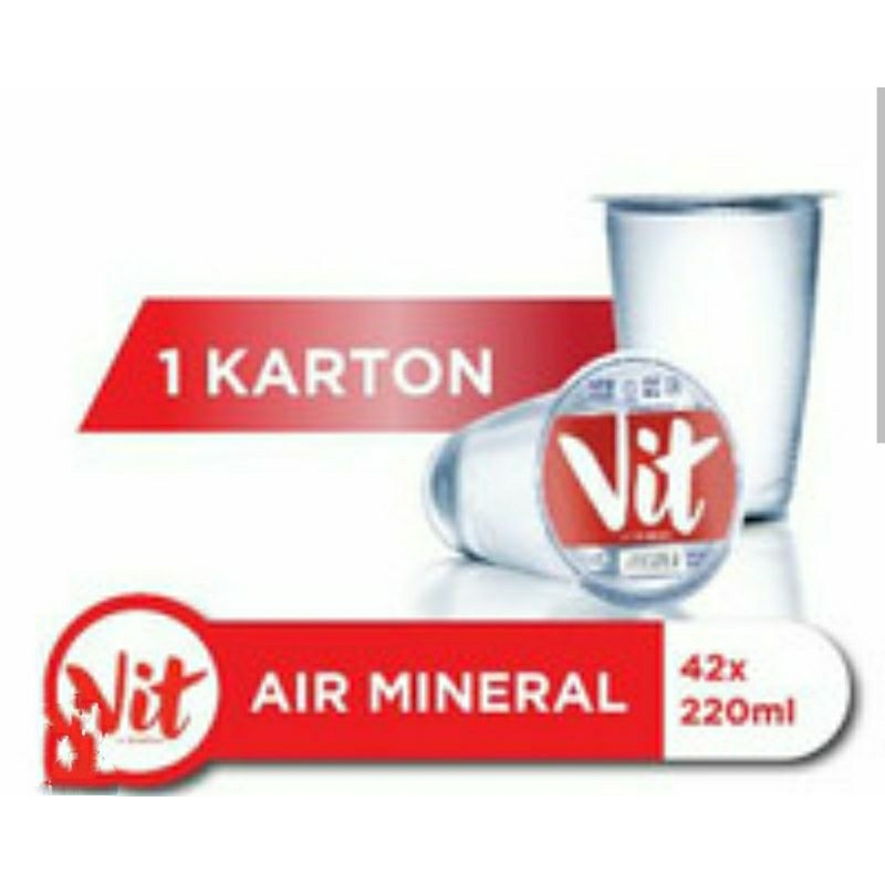 Air Mineral Vit Cup 1Dus isi 48