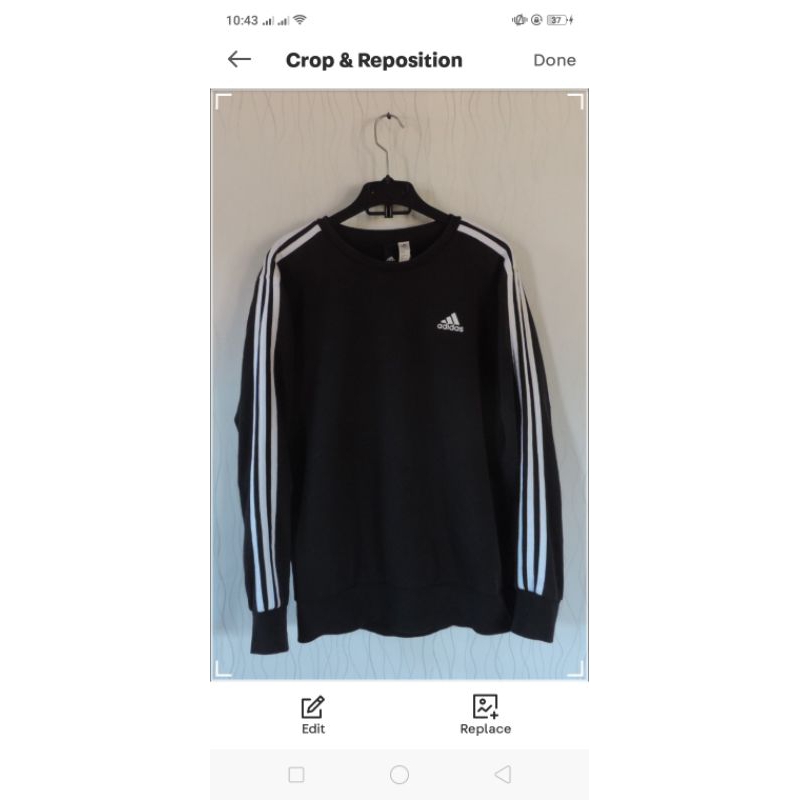 Sweater Pesanan Kak Beta_House Crewneck Adidas Sweatshirt Second Branded