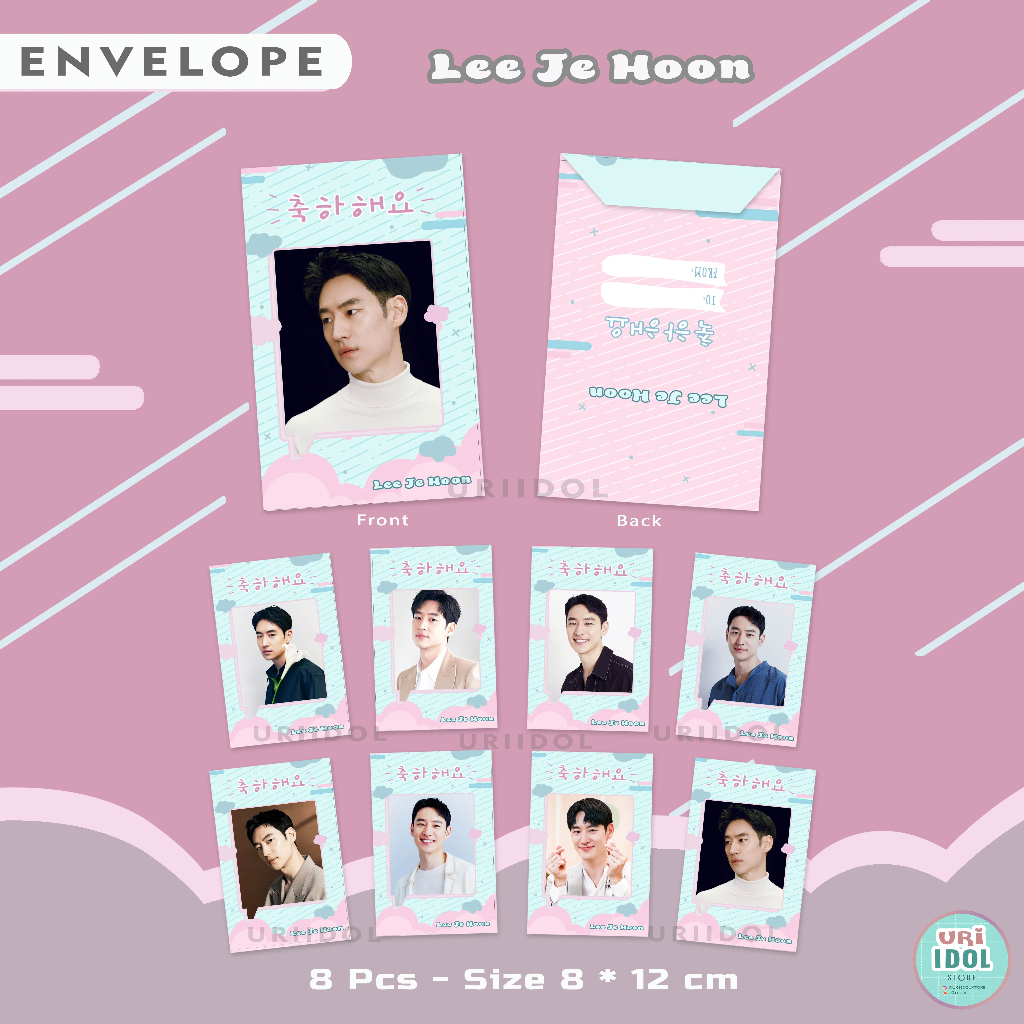 

Amplop Korean Actor Actress KDrama - 8 PCS - AMPLOP KPOP KDRAMA - AMPLOP IDUL FITRI - AMPLOP LEBARAN - AMPLOP NATAL - AMPLOP CHRISTMAS - AMPLOP ANGPAU - AMPLOP IMLEK - AMPLOP HARI RAYA - AMPLOP NAM JOO HYUK - AMPLOP HAN SO HEE - AMPLOP LEE JE HOON