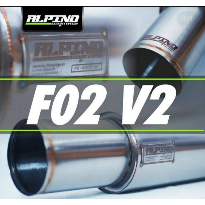 knalpot alpino F02 kering