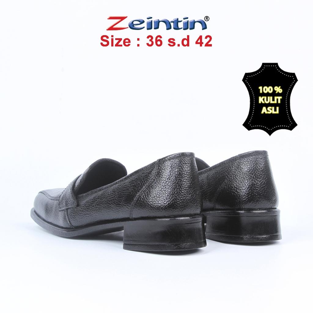 Zeintin - Sepatu Wanita Bahan Kuli Sapi Asli Pantofel Wanita Sepatu Perempuan Sapatu Wanita Bahan Kulit Original Zeintin BJ