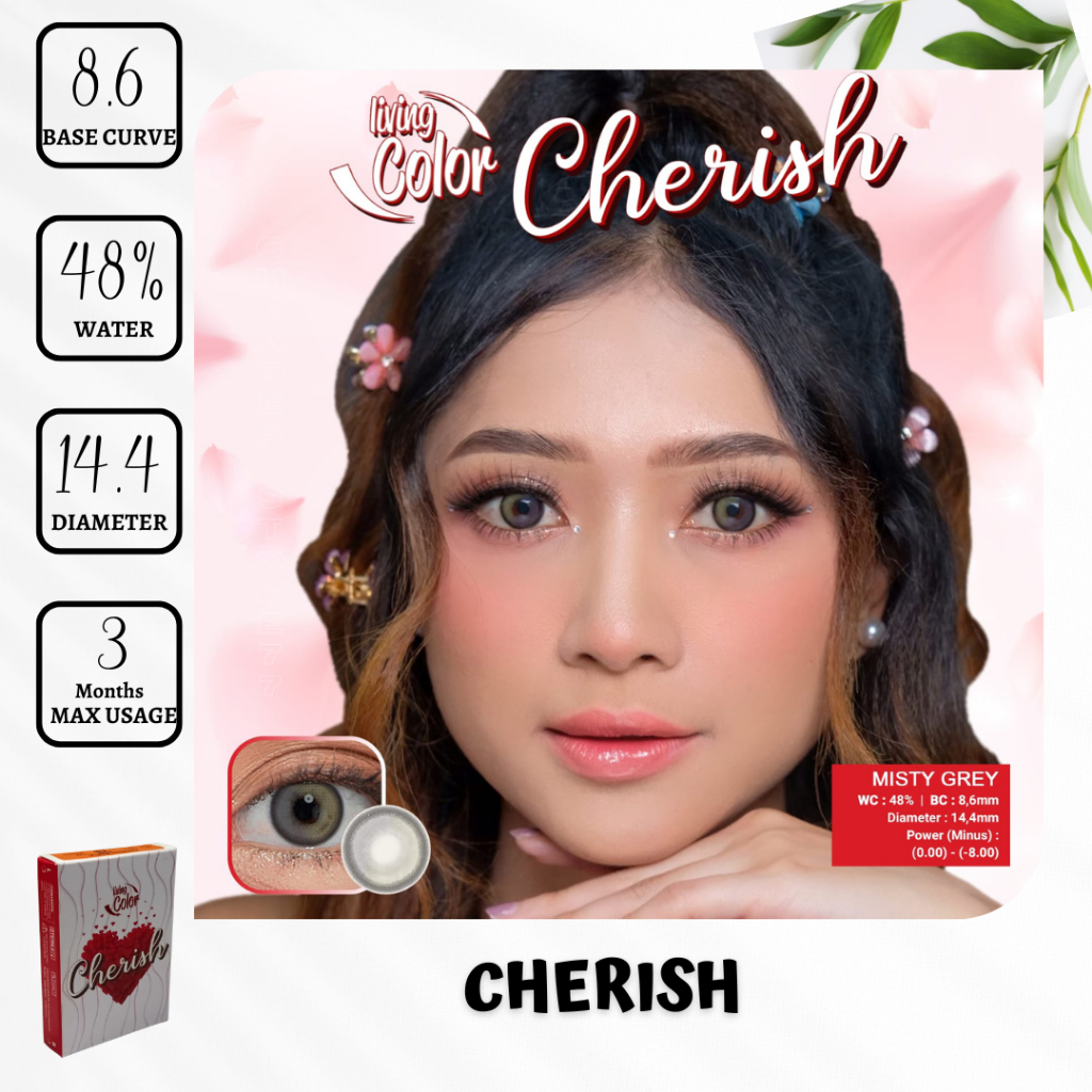 SOFTLENS CHERISH BY IRISLAB - DIA 14,40 MINUS - 3.50 SD - 8.00